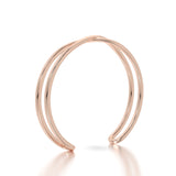 Infinity Drift Bracelet in Rose Gold - Side