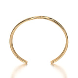 Infinity Drift Bracelet in Yellow Gold - Top