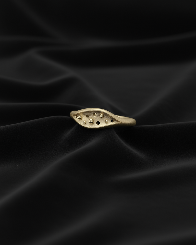 Orion Band Ring in Close Up