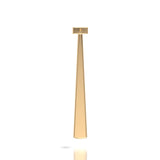 Solar Ray Earrings in Yellow Gold - Back